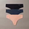 Lot de 3 Thongs Invisibles Lot de 3 Thongs Invisibles
