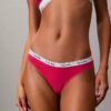 Lot de 3 Thongs taille basse avec logo Icon