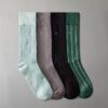 Lot de 4 paires de chaussettes habillées en coton peigné Lot de 4 paires de chaussettes habillées en coton peigné