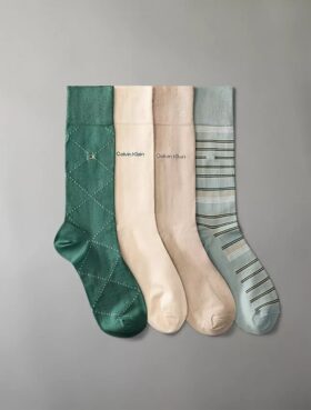 Lot de 4 paires de chaussettes habillées en mélange de Modal