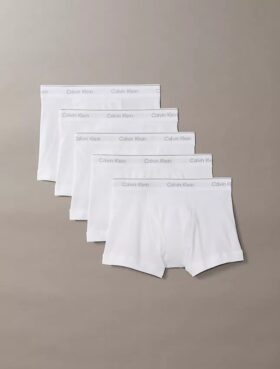 Lot de 5 boxers courts Cotton Classics