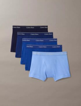Lot de 5 boxers courts Cotton Classics
