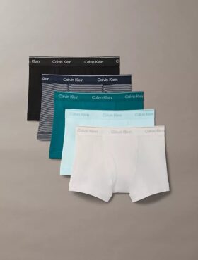 Lot de 5 boxers courts Cotton Classics