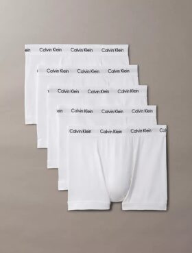Lot de 5 boxers courts en Cotton Stretch