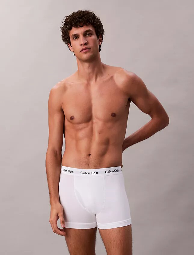 Lot de 5 boxers courts en Cotton Stretch Lot de 5 boxers courts en Cotton Stretch