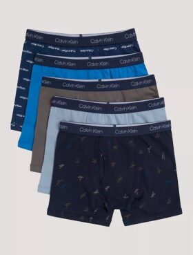 Lot de 5 Boxers en Cotton Stretch pour Garçons