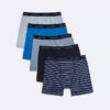 Lot de 5 Boxers en Cotton Stretch pour Garçons Lot de 5 Boxers en Cotton Stretch pour Garçons