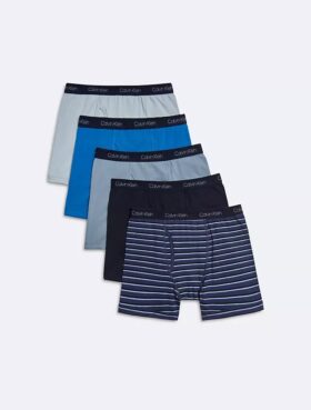 Lot de 5 Boxers en Cotton Stretch pour Garçons