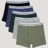 Lot de 5 Boxers en Cotton Stretch pour Garçons Lot de 5 Boxers en Cotton Stretch pour Garçons