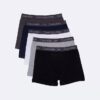 Lot de 5 Boxers en Cotton Stretch pour Garçons Lot de 5 Boxers en Cotton Stretch pour Garçons