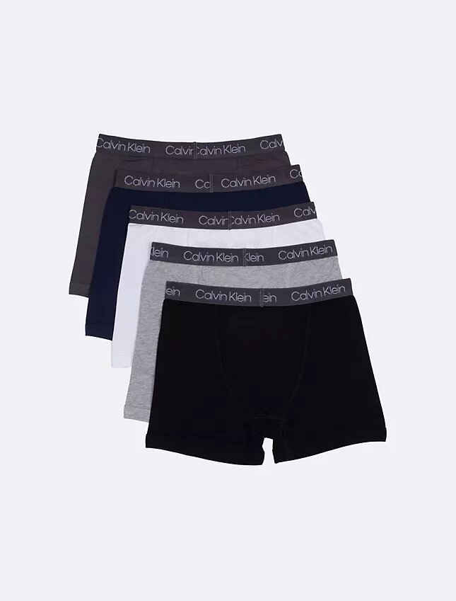 Lot de 5 Boxers en Cotton Stretch pour Garçons Lot de 5 Boxers en Cotton Stretch pour Garçons