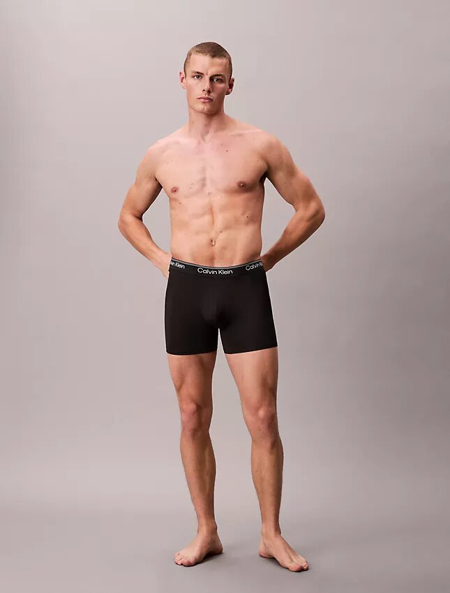 Lot de 5 Boxers en microfibre extensible Lot de 5 Boxers en microfibre extensible