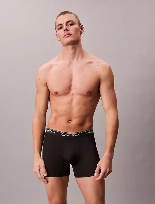 Lot de 5 Boxers en microfibre extensible Lot de 5 Boxers en microfibre extensible