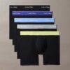 Lot de 5 Boxers Icon en Cotton Stretch