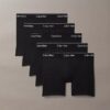 Lot de 5 Boxers Icon en Cotton Stretch
