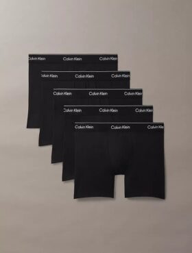 Lot de 5 Boxers Icon en Cotton Stretch