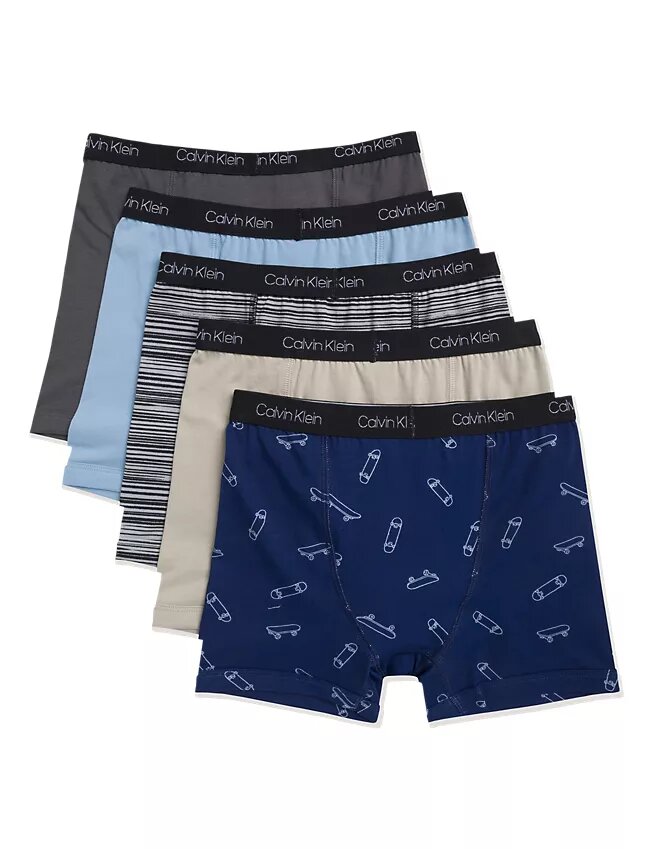 Lot de 5 Boxers pour garçons Lot de 5 Boxers pour garçons