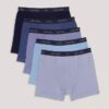 Lot de 5 Boxers unis pour garçons Lot de 5 Boxers unis pour garçons