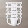Lot de 5 jockstraps en Cotton Stretch Lot de 5 jockstraps en Cotton Stretch
