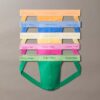 Lot de 5 jockstraps Icon en Cotton Stretch Pride