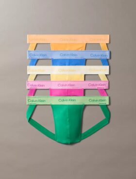 Lot de 5 jockstraps Icon en Cotton Stretch Pride