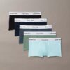 Lot de 5 Low Rise Trunks en Cotton Stretch Icon