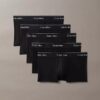 Lot de 5 Low Rise Trunks en Cotton Stretch Icon