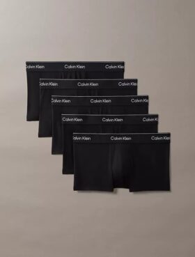 Lot de 5 Low Rise Trunks en Cotton Stretch Icon