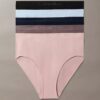 Lot de 5 slips bikini mixtes sans coutures Bonded Flex Lot de 5 slips bikini mixtes sans coutures Bonded Flex