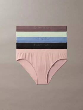 Lot de 5 slips bikini mixtes sans coutures Bonded Flex