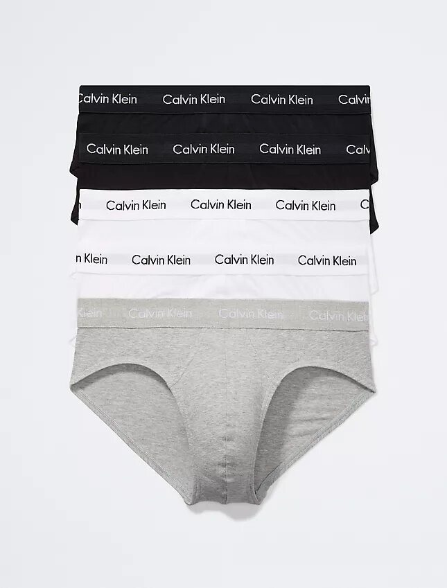 Lot de 5 slips en Cotton Stretch Lot de 5 slips en Cotton Stretch