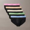 Lot de 5 slips Icon Cotton Stretch Pride