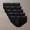 Lot de 5 slips taille basse Icon Cotton Stretch