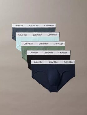 Lot de 5 slips taille basse Icon Cotton Stretch