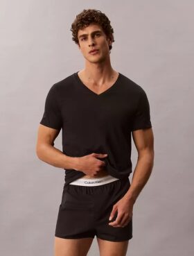 Lot de 5 t-shirts à col en V coupe classique Cotton Classics Lot de 5 t-shirts à col en V coupe classique Cotton Classics
