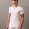 Lot de 5 t-shirts à col en V coupe classique Cotton Classics Lot de 5 t-shirts à col en V coupe classique Cotton Classics