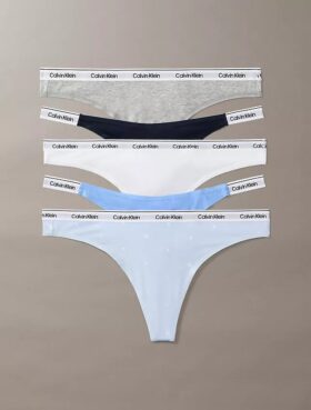 Lot de 5 Thongs assortis avec logo Icon
