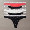 Lot de 5 Thongs assortis avec logo Icon