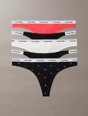 Lot de 5 Thongs assortis avec logo Icon