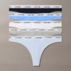 Lot de 5 Thongs avec logo emblématique Lot de 5 Thongs avec logo emblématique