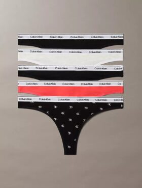 Lot de 5 Thongs avec logo emblématique