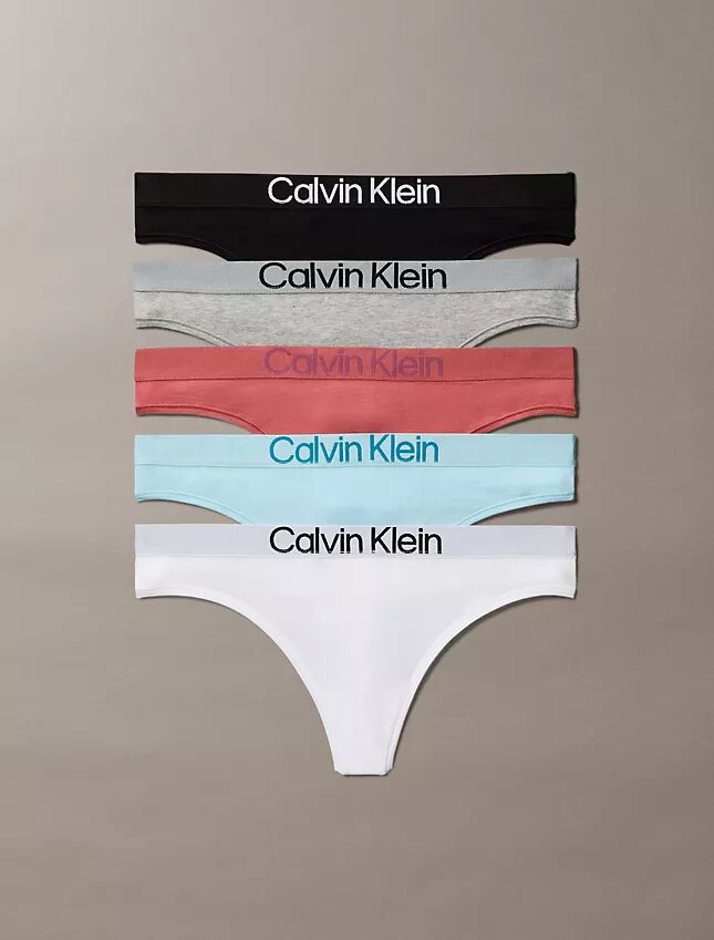 Lot de 5 Thongs en coton Lot de 5 Thongs en coton
