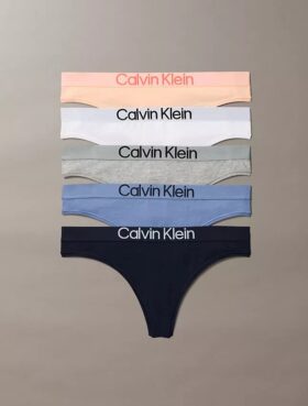 Lot de 5 Thongs en coton