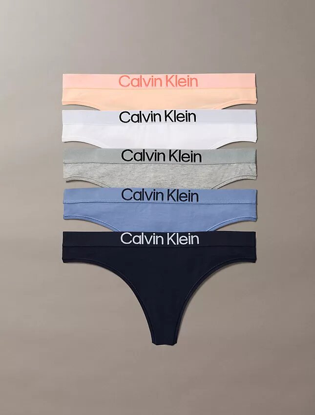 Lot de 5 Thongs en coton Lot de 5 Thongs en coton