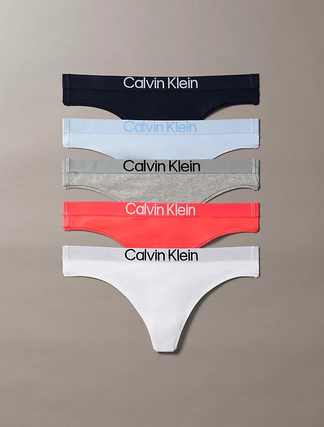 Lot de 5 Thongs en coton Lot de 5 Thongs en coton