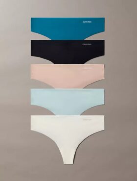 Lot de 5 Thongs Invisibles