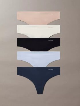 Lot de 5 Thongs Invisibles