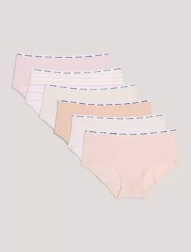 Lot de 6 Hipster en coton Stretch pour filles