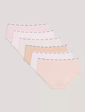 Lot de 6 Hipster en coton Stretch pour filles