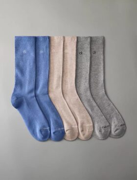 Lot de 6 paires de chaussettes courtes basiques